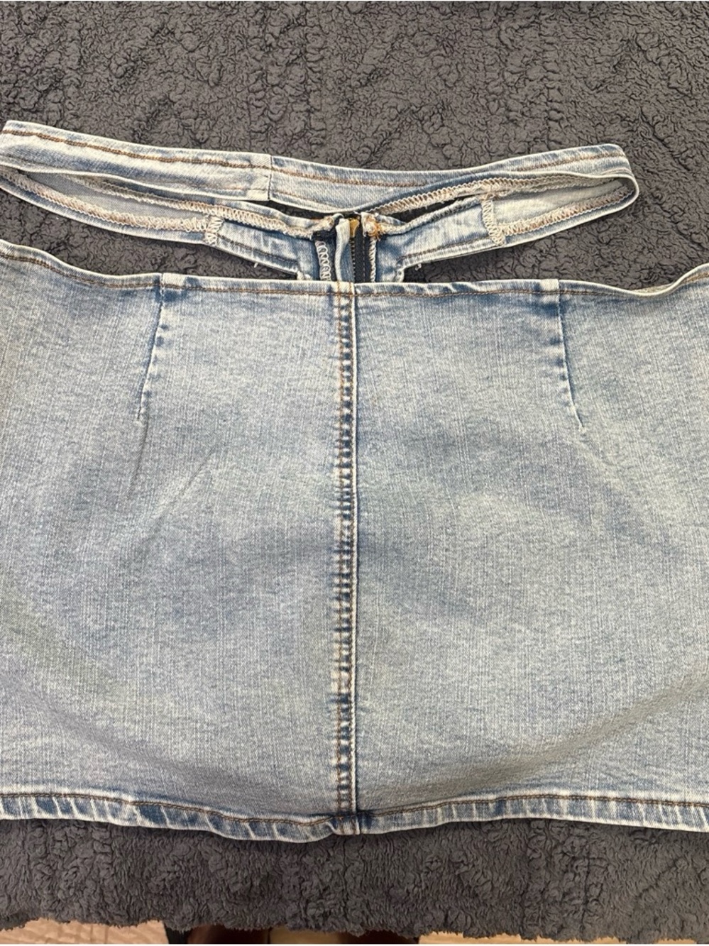 Denim skirt